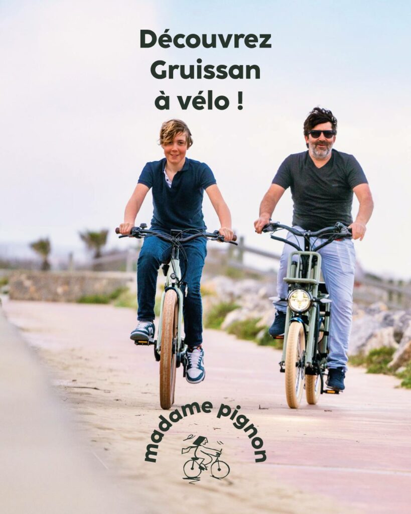 Madame Pignon - Location de vélo électrique Gruissan