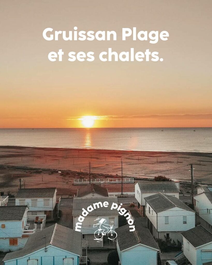 Madame Pignon - Location de vélo électrique Gruissan - Plage des chalets